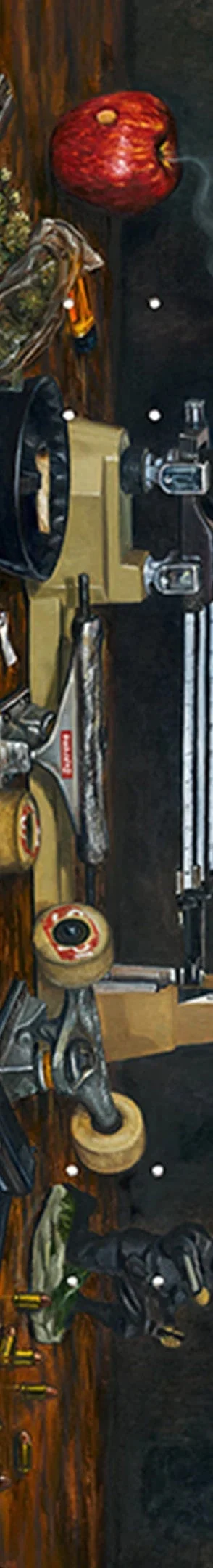 Supreme Scale Skateboard - 8.25" x 32" (front)