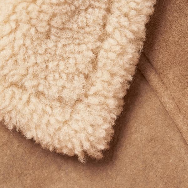 Supreme Schott Shearling Bomber Jacket - Brown (front)