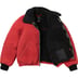 Supreme Schott Shearling Bomber Jacket - Red (front)