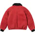 Supreme Schott Shearling Bomber Jacket - Red (front)