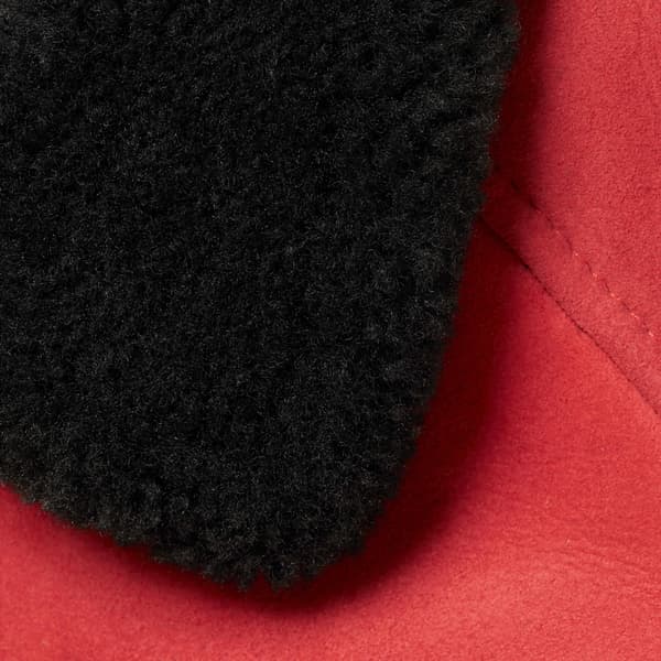 Supreme Schott Shearling Bomber Jacket - Red (front)