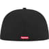 Supreme Screw Ball S Logo New Era - Black (front)