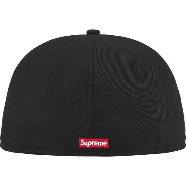 Supreme Screw Ball S Logo New Era - Black (front)