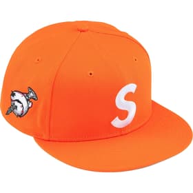 Supreme Screw Ball S Logo New Era Orange