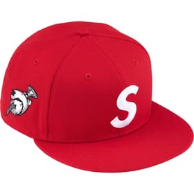 Supreme Screw Ball S Logo New Era Red
