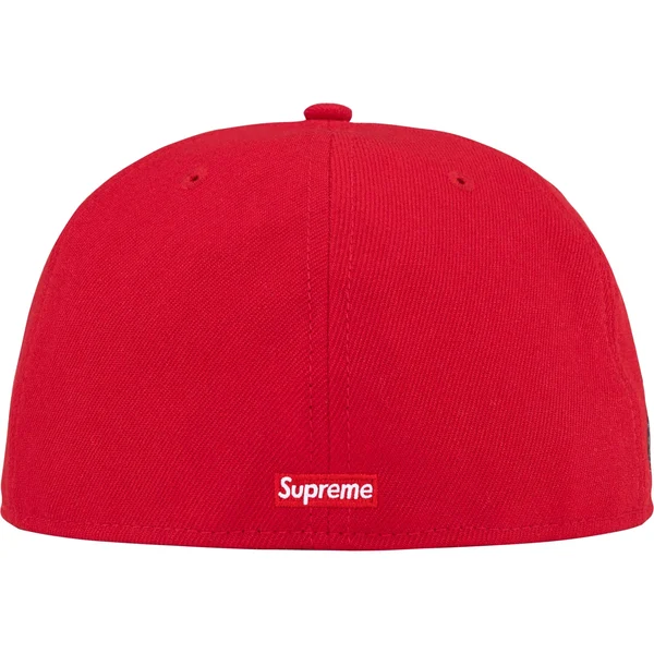 Supreme Screw Ball S Logo New Era - Red (front)