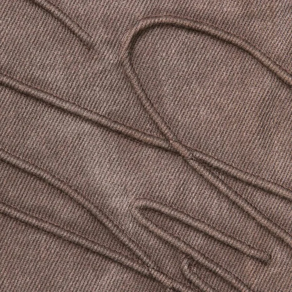 Supreme Script Baggy Denim Short - Brown (front)