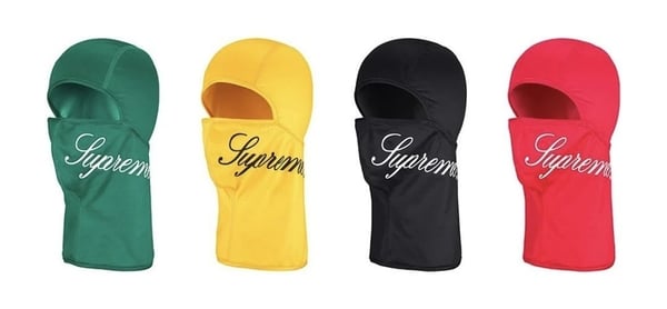 Supreme Script Lightweight Balaclava - Product Image