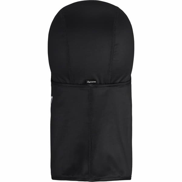Supreme Script Lightweight Balaclava - Black (front)
