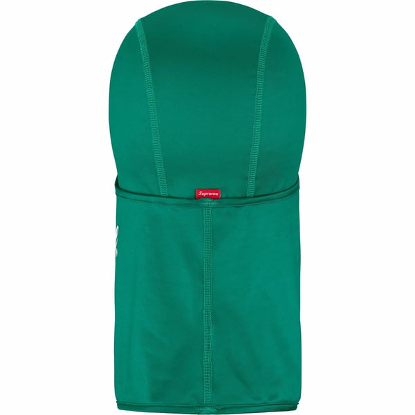 Supreme Script Lightweight Balaclava - Pine (front)