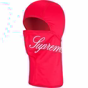Supreme Script Lightweight Balaclava Red