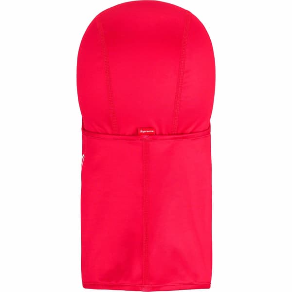 Supreme Script Lightweight Balaclava - Red (front)