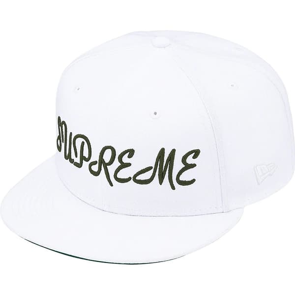Supreme Script New Era - White (front)