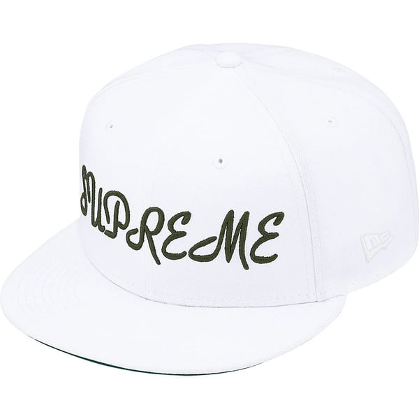 Supreme Script New Era - White (front)