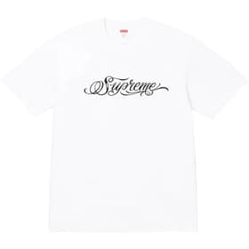Supreme Script Tee White