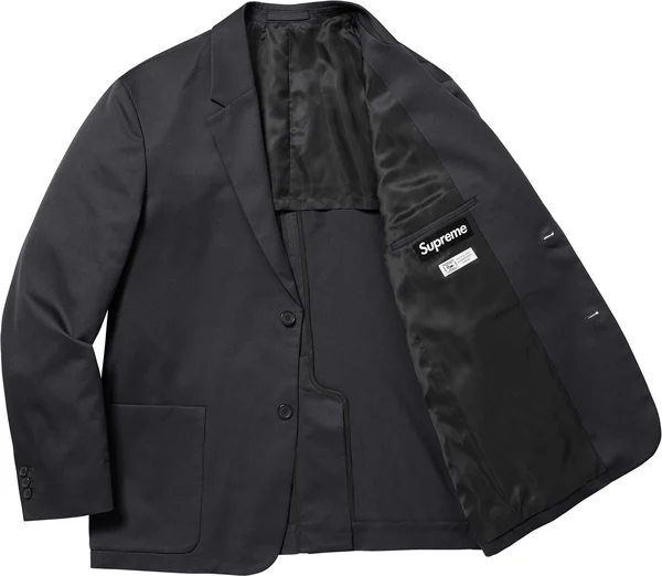 Supreme Sea Island Cotton Suit - Black (front)