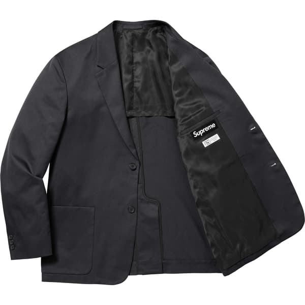 Supreme Sea Island Cotton Suit - Black (front)