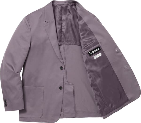 Supreme Sea Island Cotton Suit - Purple (front)