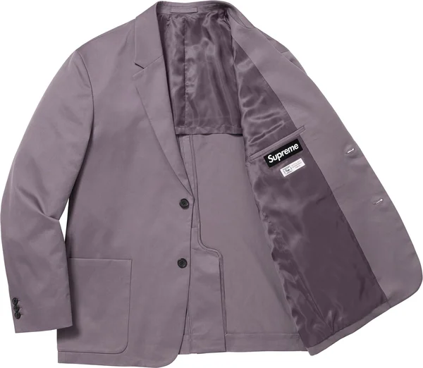 Supreme Sea Island Cotton Suit - Purple (front)