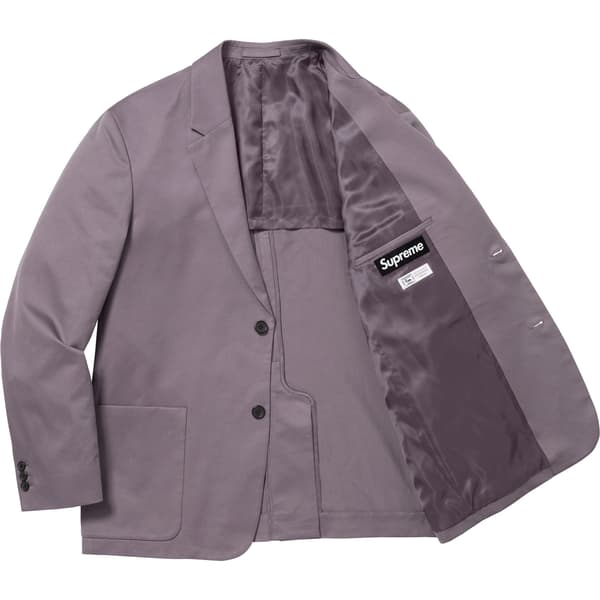 Supreme Sea Island Cotton Suit - Purple (front)