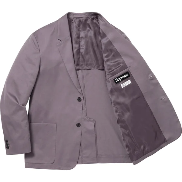 Supreme Sea Island Cotton Suit - Purple (front)