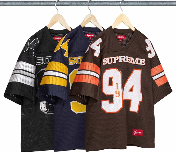Supreme Sequin Football Jersey - Product Image