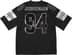 Supreme Sequin Football Jersey - Black (front)