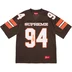 Supreme Sequin Football Jersey - Brown (front)