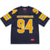 Supreme Sequin Football Jersey - Navy (front)