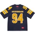Supreme Sequin Football Jersey - Navy (front)