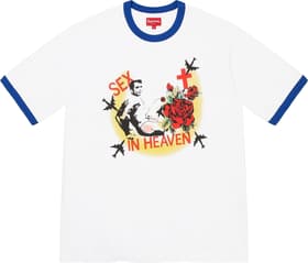Supreme Sex in Heaven Ringer Tee White