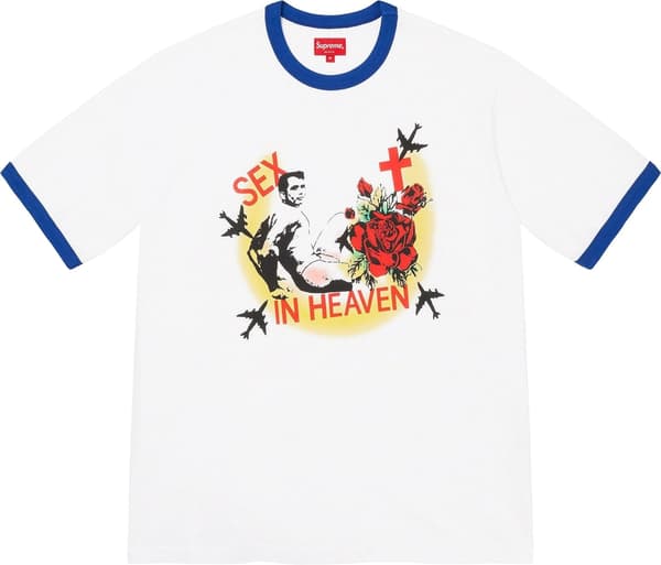 Supreme Sex in Heaven Ringer Tee - Product Image