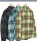 Supreme Shadow Plaid Flannel Shirt - Product Image