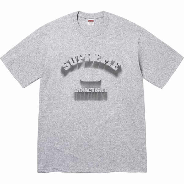 Supreme Shadow Tee - Heather Grey (front)