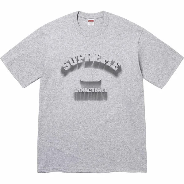 Supreme Shadow Tee - Heather Grey (front)