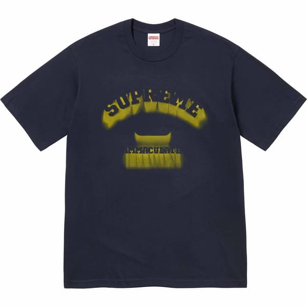 Supreme Shadow Tee - Navy (front)