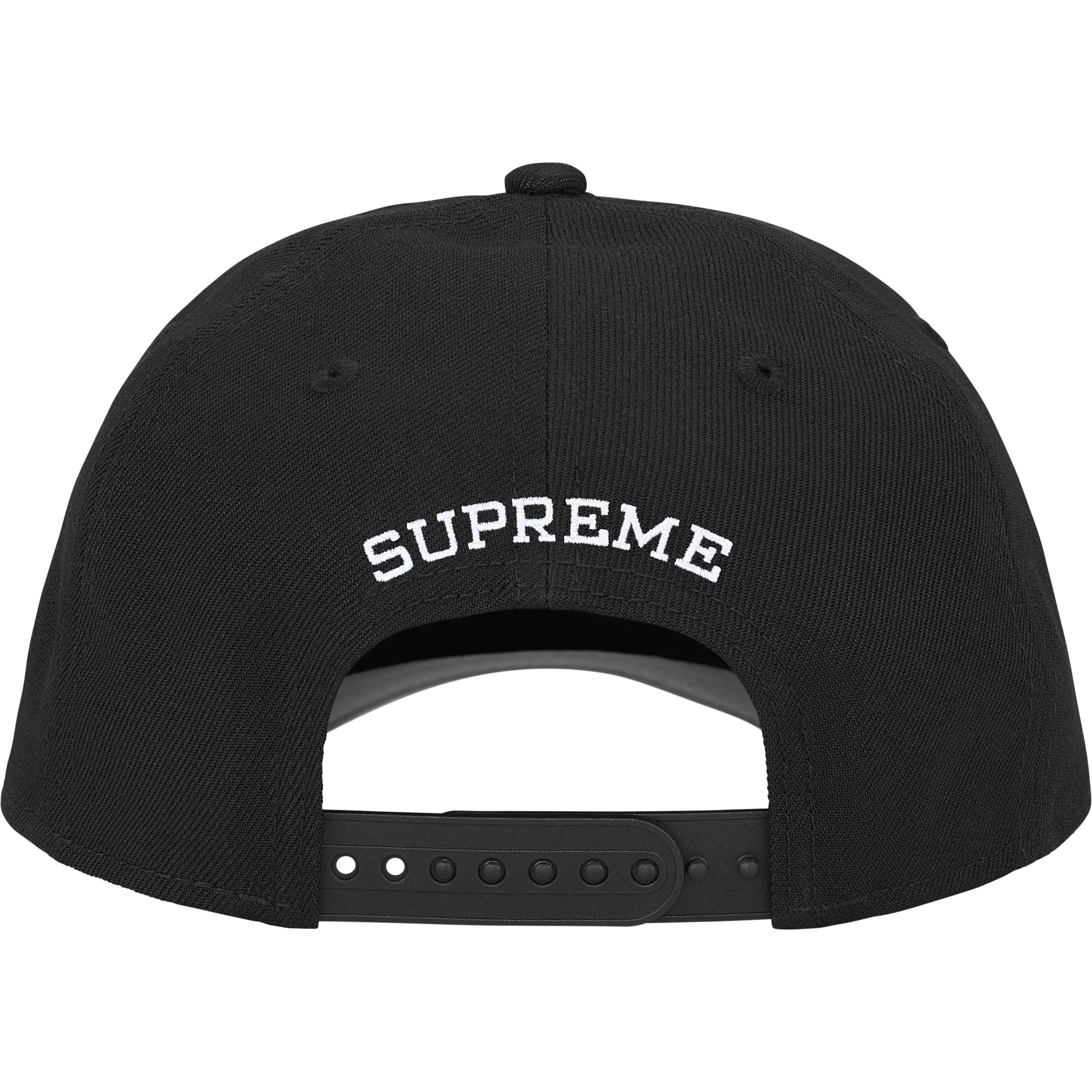 Supreme Sharp Spellout Adjustable New Era colorway 3