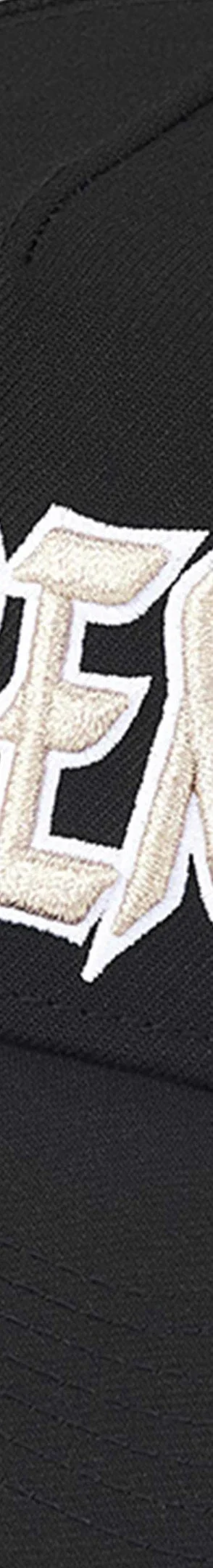 Supreme Sharp Spellout Adjustable New Era - Black (front)