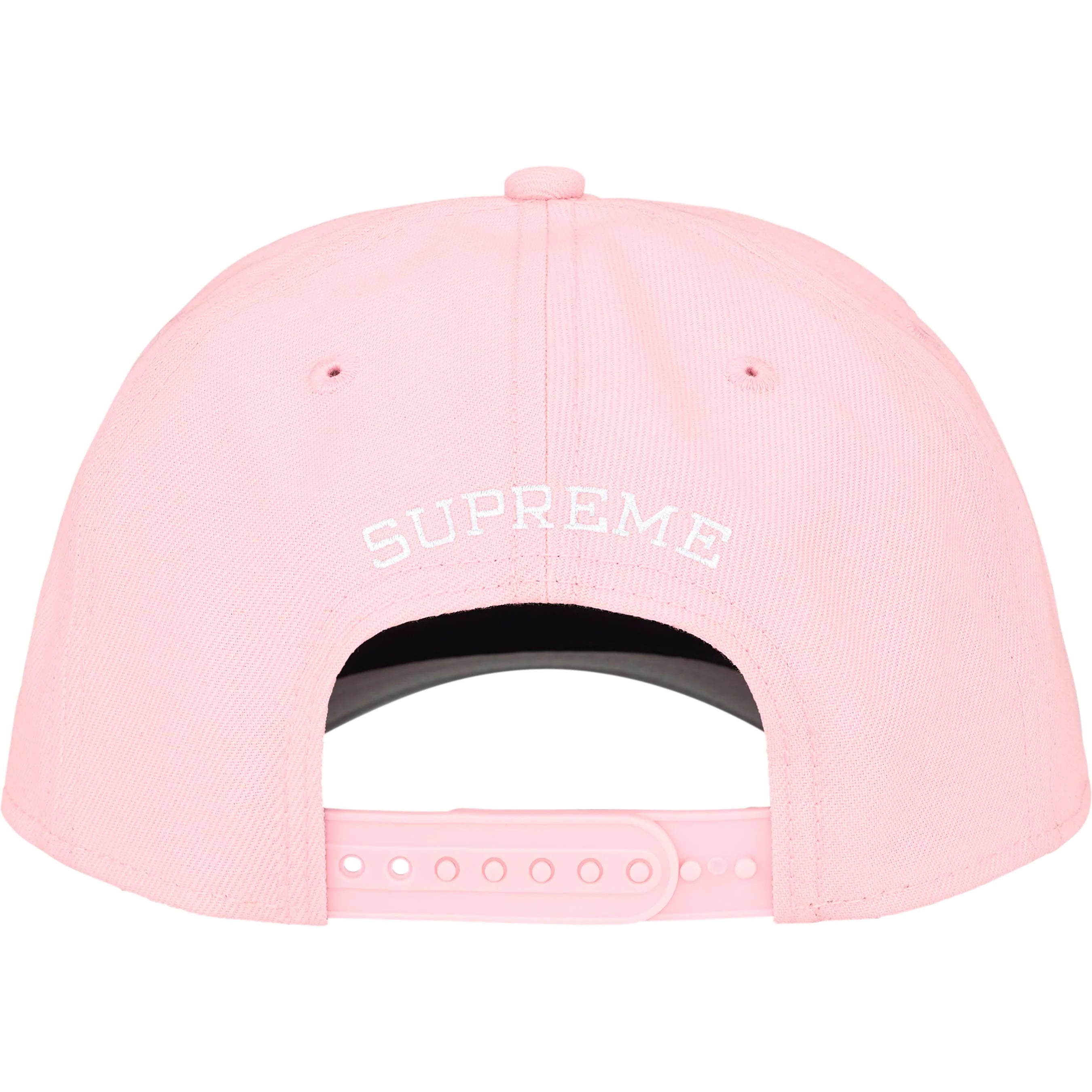 Supreme Sharp Spellout Adjustable New Era colorway 15