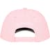 Supreme Sharp Spellout Adjustable New Era - Light Pink (front)