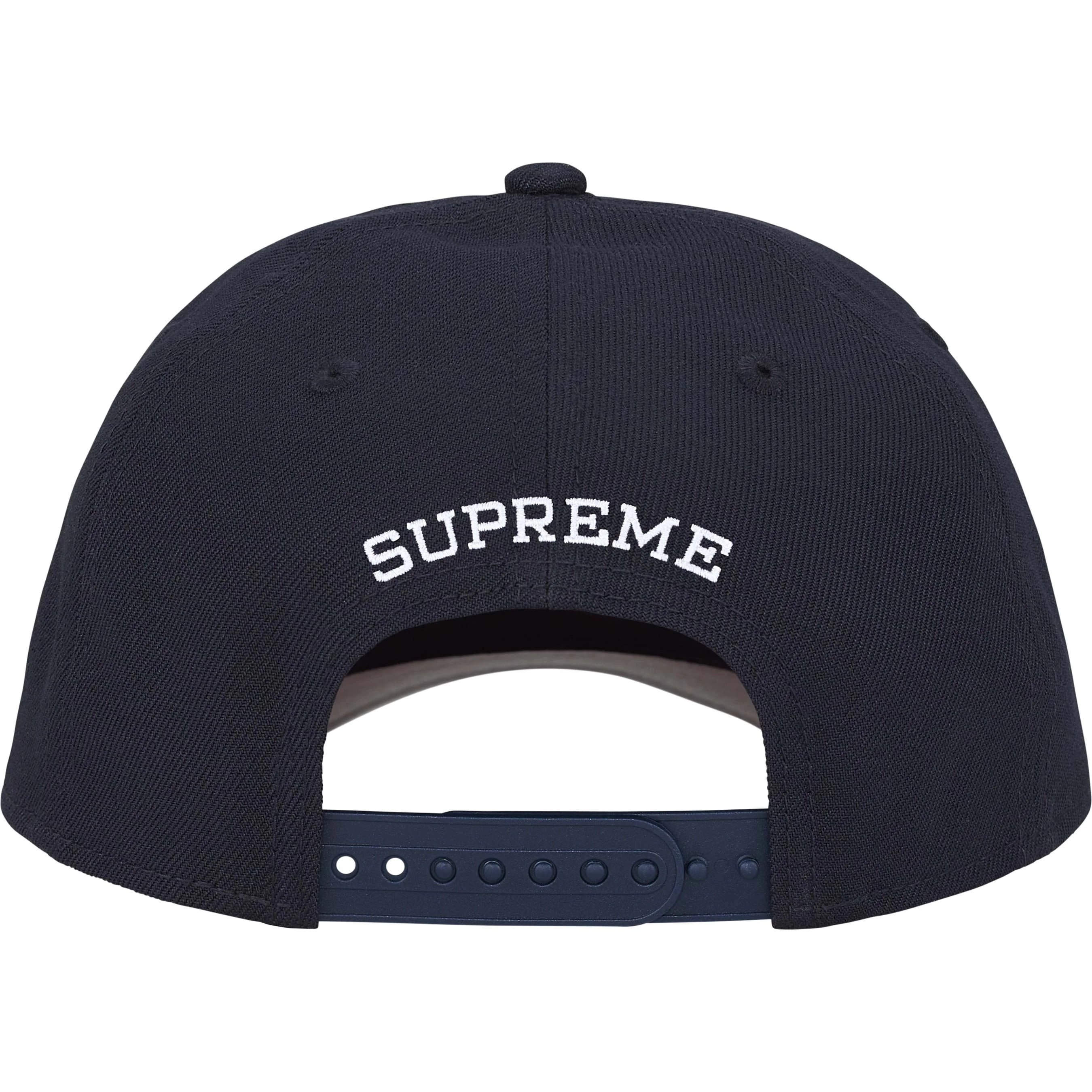Supreme Sharp Spellout Adjustable New Era colorway 12
