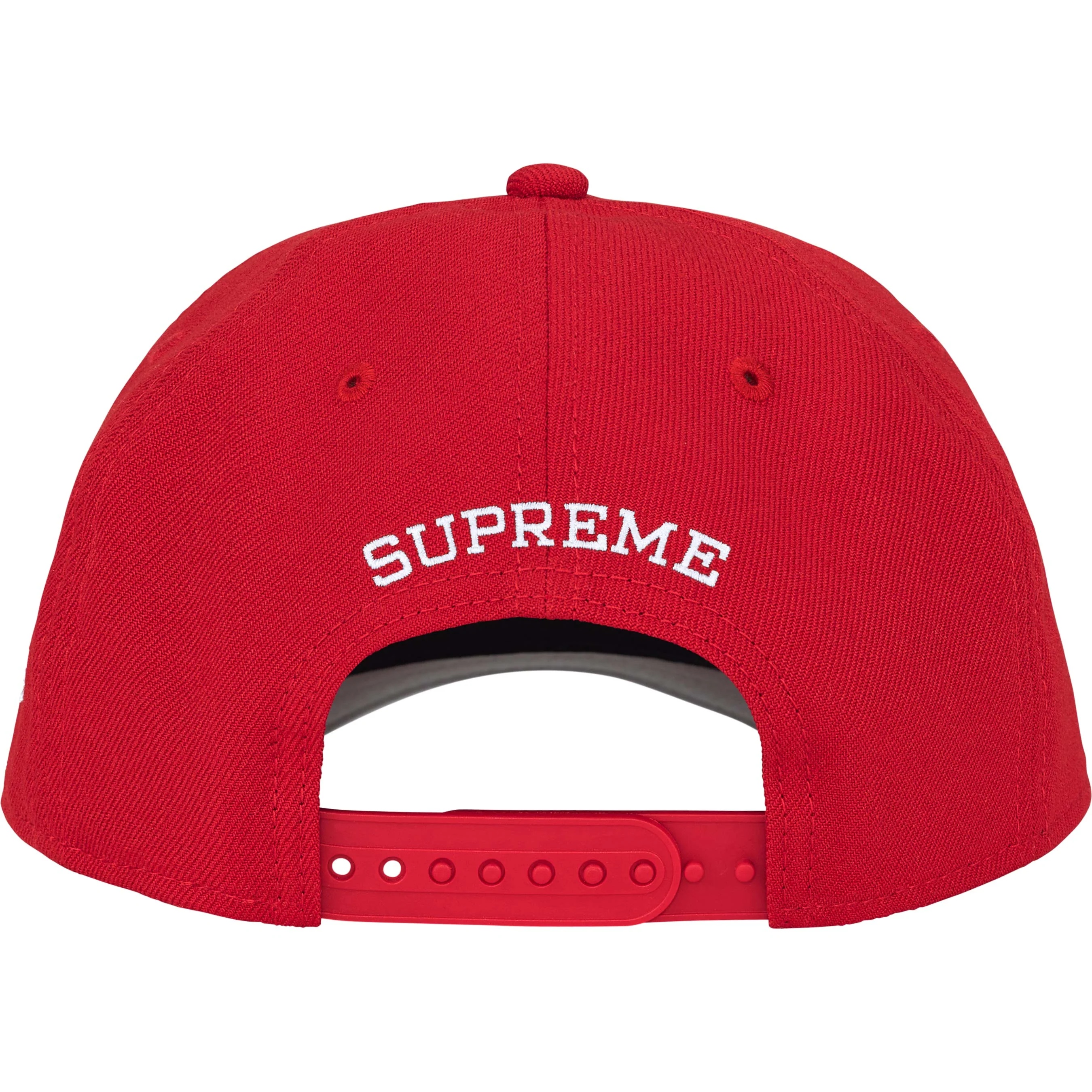 Supreme Sharp Spellout Adjustable New Era colorway 6