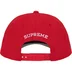 Supreme Sharp Spellout Adjustable New Era - Red (front)