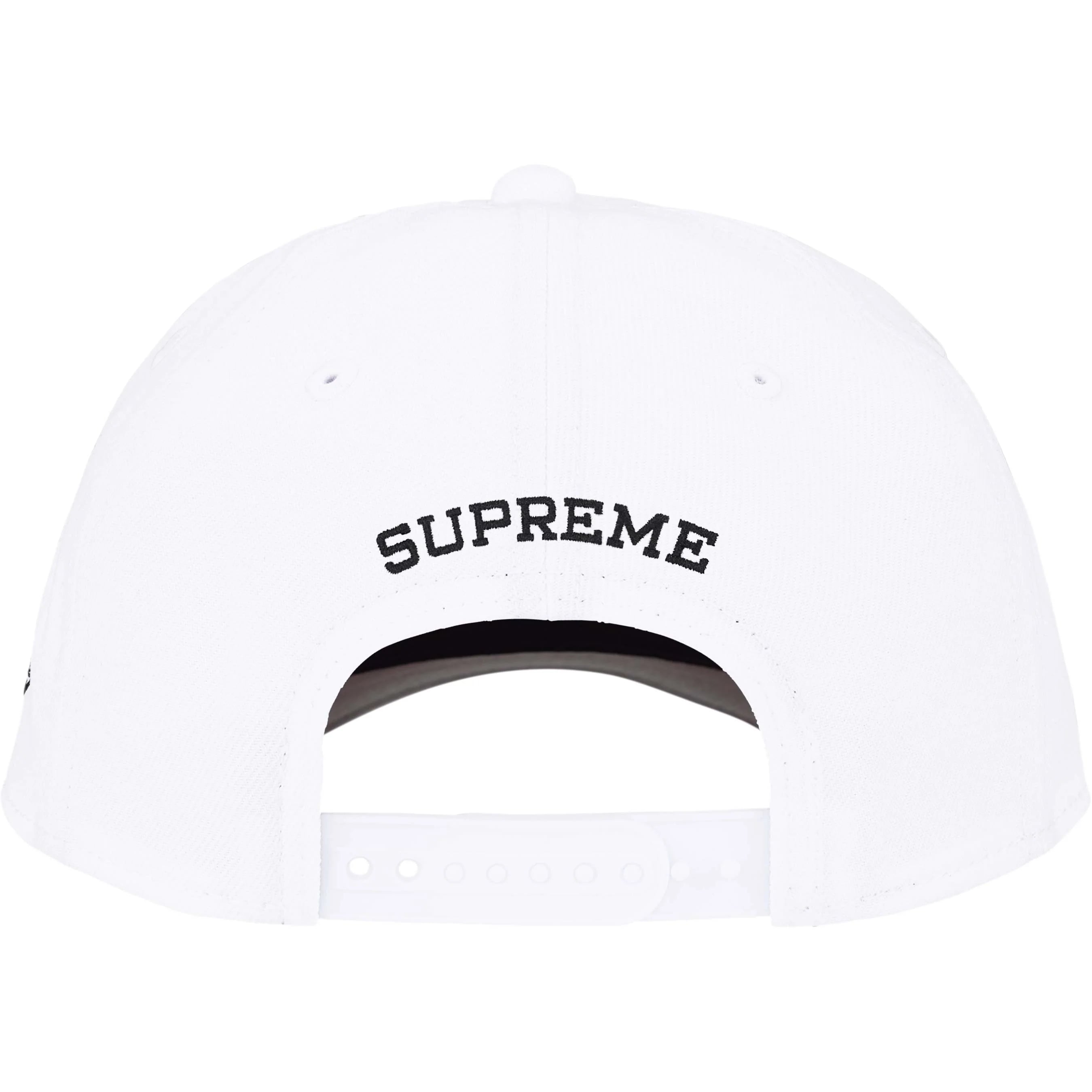 Supreme Sharp Spellout Adjustable New Era colorway 9