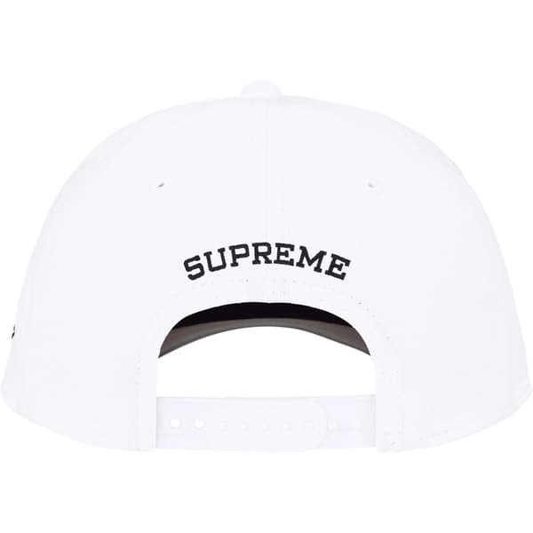 Supreme Sharp Spellout Adjustable New Era - White (front)