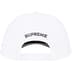 Supreme Sharp Spellout Adjustable New Era - White (front)