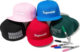 Supreme Sharpie Box Logo New Era