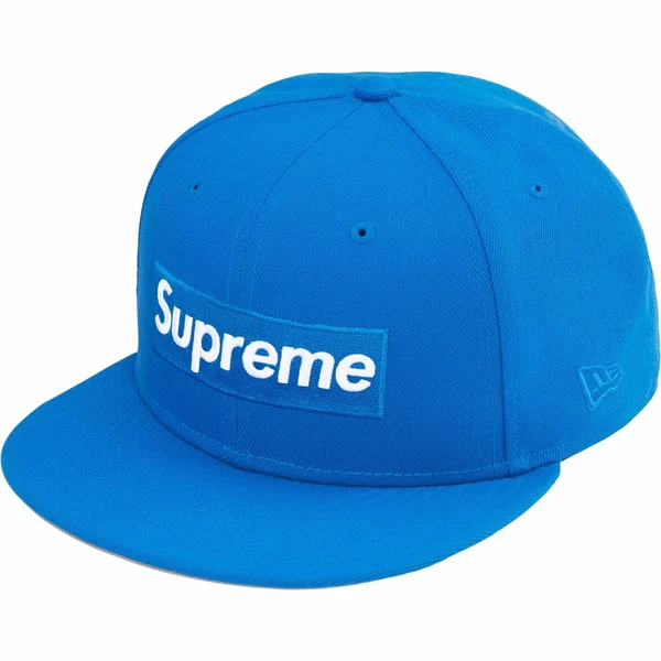 Supreme Sharpie Box Logo New Era - Blue (front)
