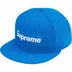 Supreme Sharpie Box Logo New Era - Blue (front)