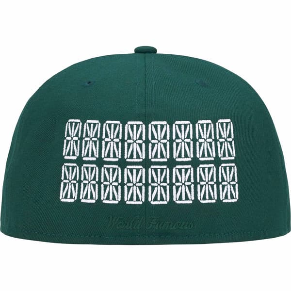 Supreme Sharpie Box Logo New Era - Dark Green (front)